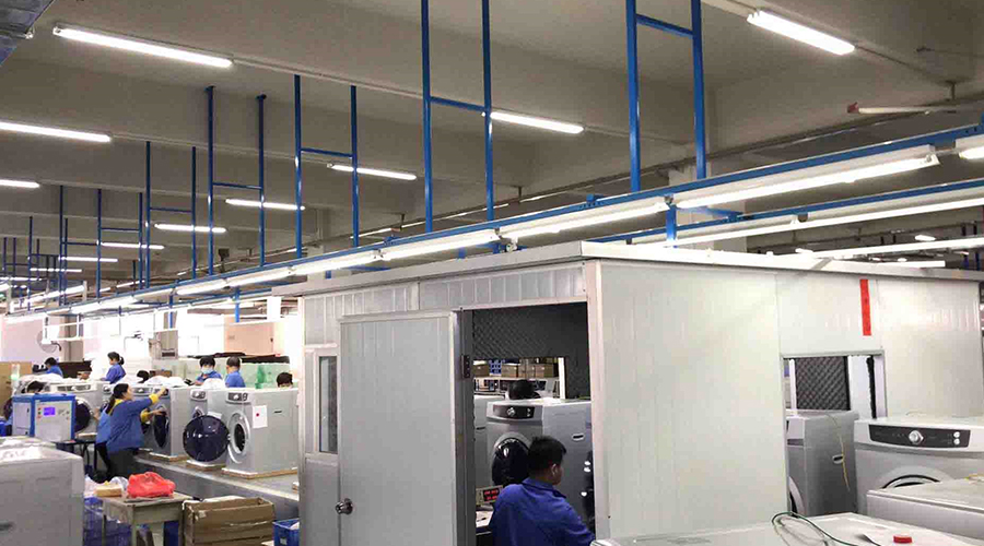 金環(huán)電器如何保證客戶(hù)收到的滾筒干衣機運行時(shí)無(wú)異響？