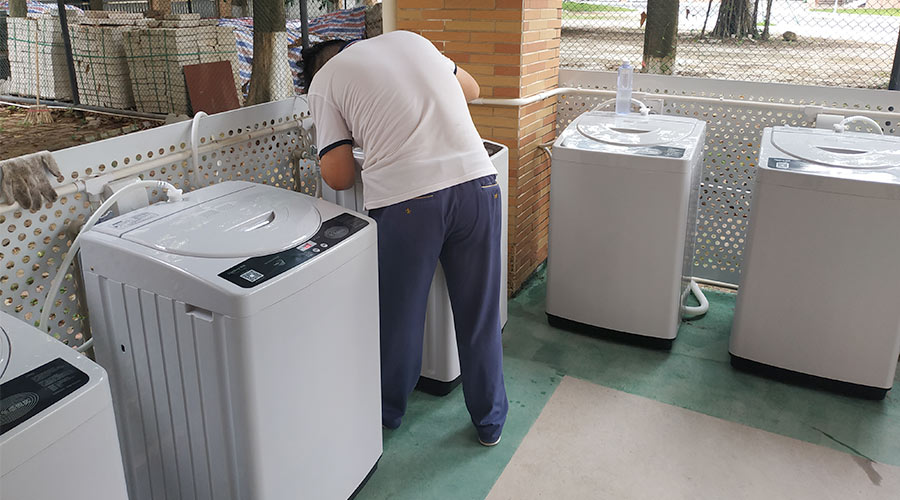 校園共享洗衣機投放案例：金環(huán)電器為江門(mén)一中學(xué)子智能洗衣賦能